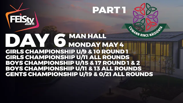 CRN Irish Open 2026 Day 6 - MAIN HALL PART 1