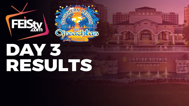 SRO 2024 Day 3 - RESULTS