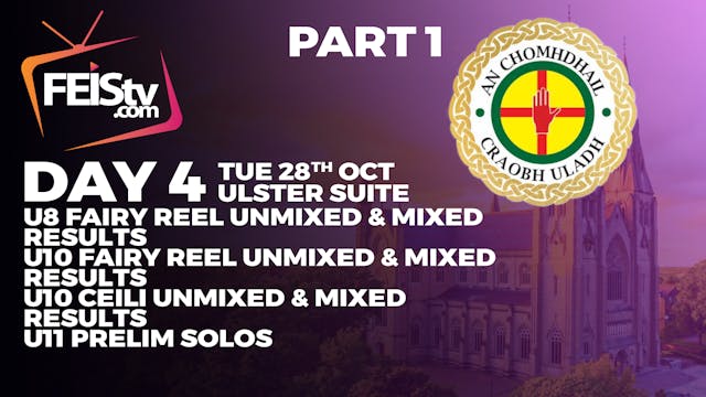 Ulsters 2025 Day 4 - Ulster Suite PART 1