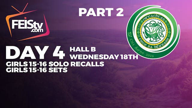 All Ireland 2026 Day 4 - HALL B PART 2