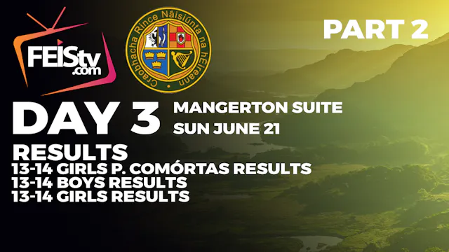 IN 2026 Day 3 - RESULTS PART 2