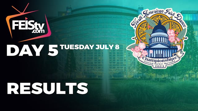 NAIDC 2025 Day 5 - RESULTS