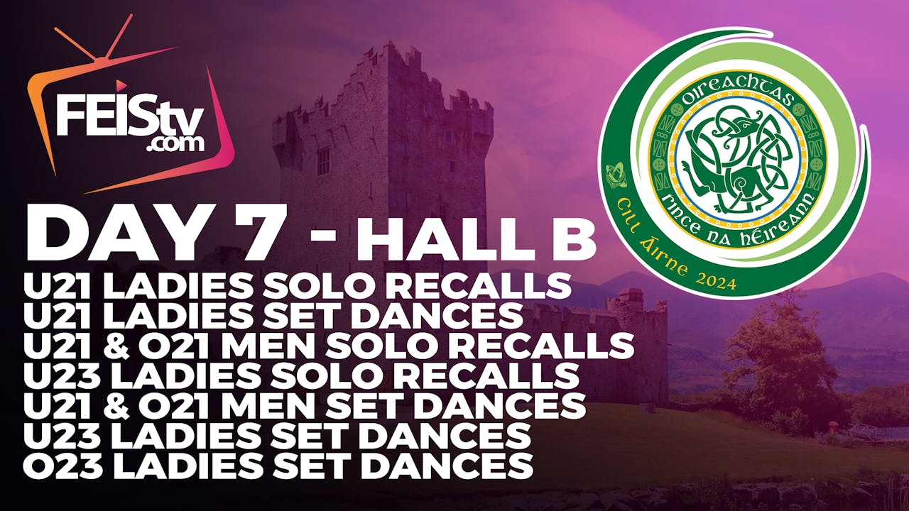 CLRG All Ireland Championships 2024 Day 7 HALL B & RESULTS Feistv