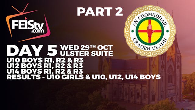 Ulsters 2025 Day 5 - Ulster Suite PART 2