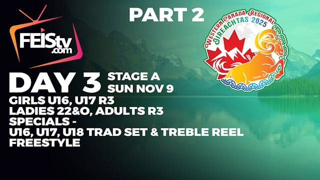 WCRO 2025 Day 3 - STAGE A PART 2