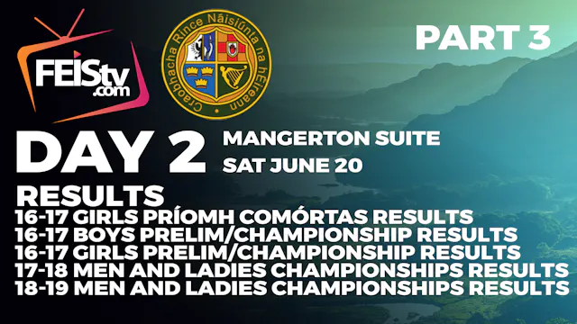 IN 2026 Day 2 - RESULTS PART 3