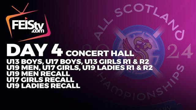 All Scots 2024 Day 4 - CONCERT HALL