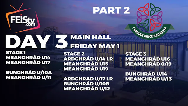CRN Irish Open 2026 Day 3 - MAIN HALL PART 2
