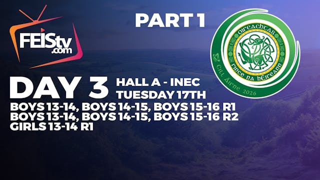 All Ireland 2026 Day 3 - HALL A (INEC) PART 1