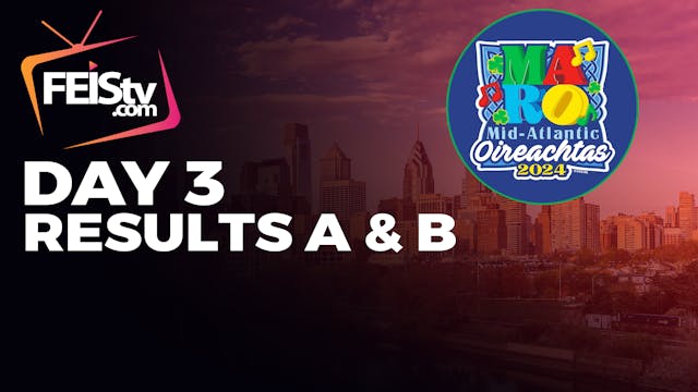 MID-ATLANTIC 2024 Day 3 - RESULTS A & B