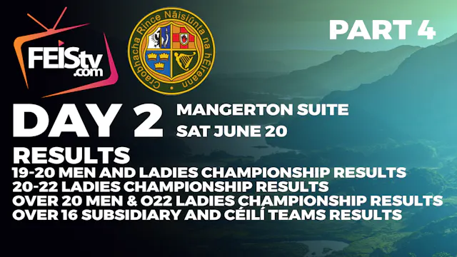 IN 2026 Day 2 - RESULTS PART 4