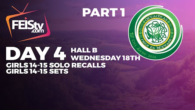 All Ireland 2026 Day 4 - HALL B PART 1