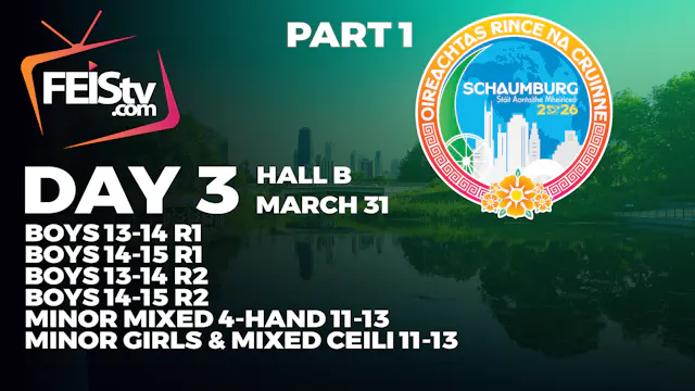 CLRG Worlds 2026 Day 3 - HALL B PART 1