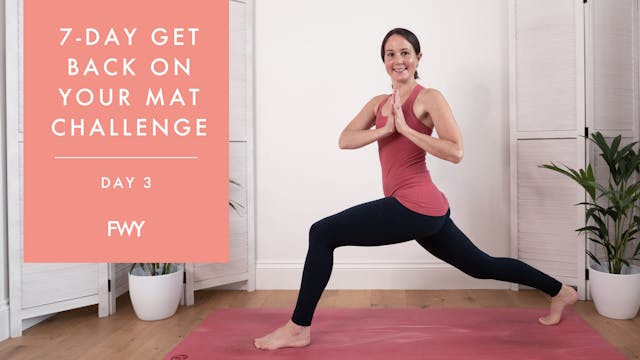 Day 3: Get back on your mat challenge