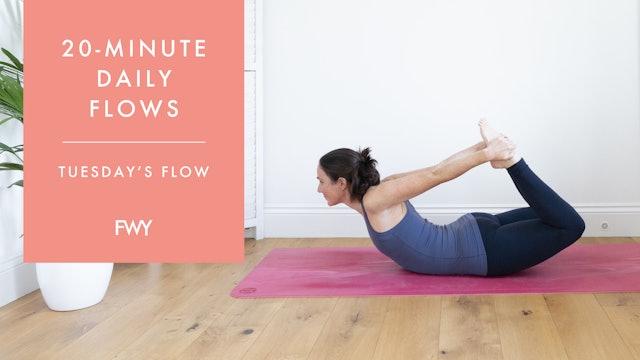 Tuesday's 20-minute flow