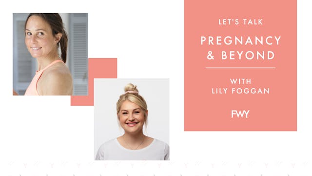 Wellness during pregnancy & beyond wi...