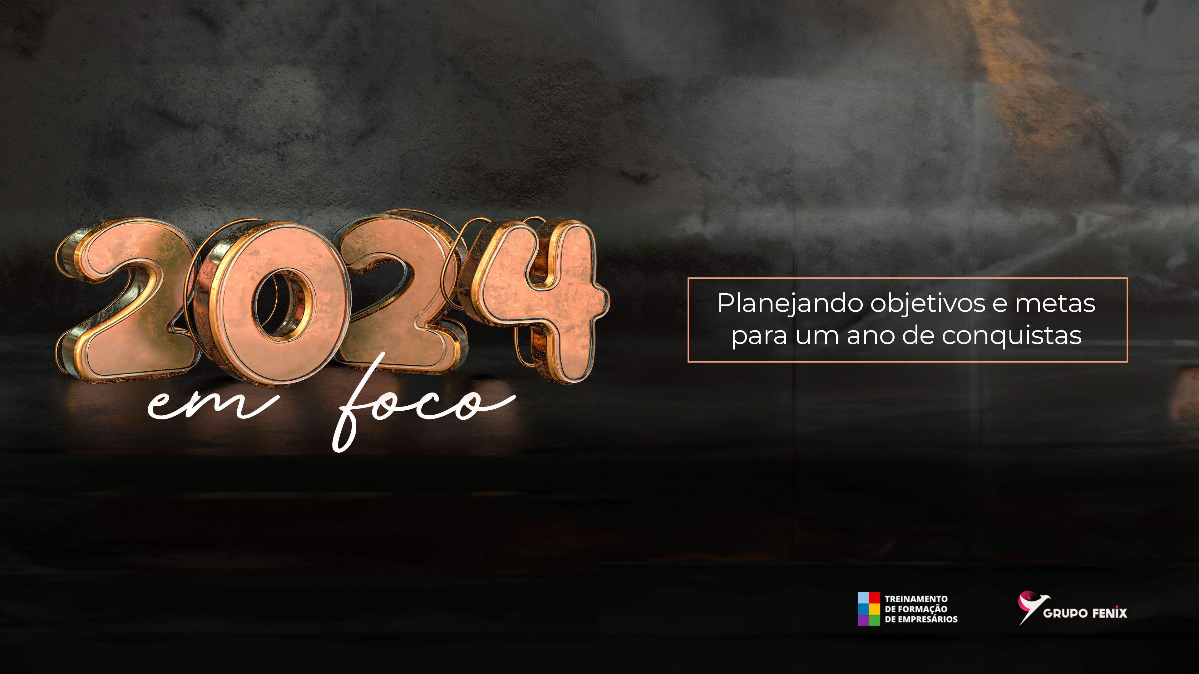 2024 em foco: Planejando objetivos e metas para um ano de conquistas