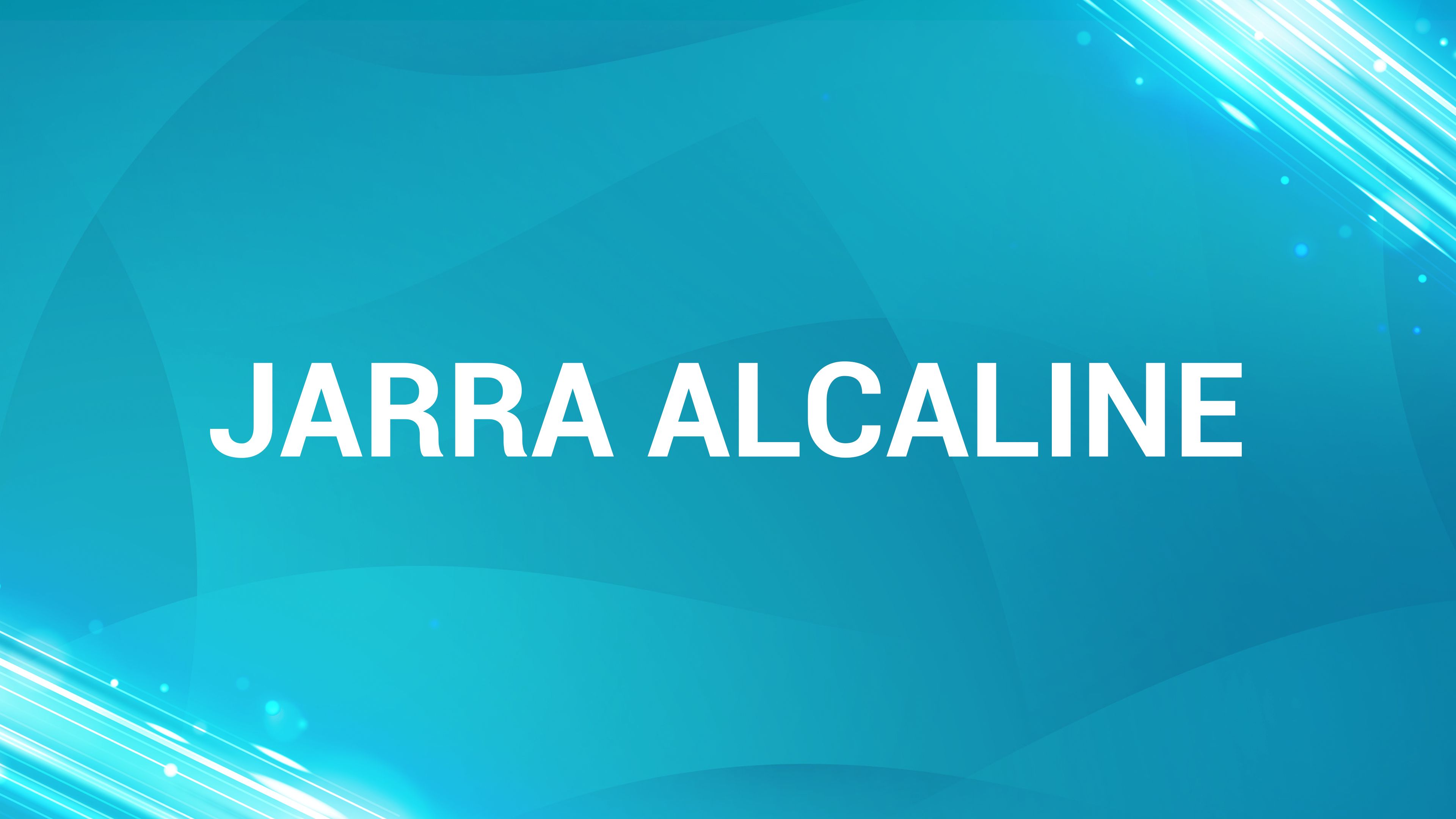 07. Jarra Alcaline