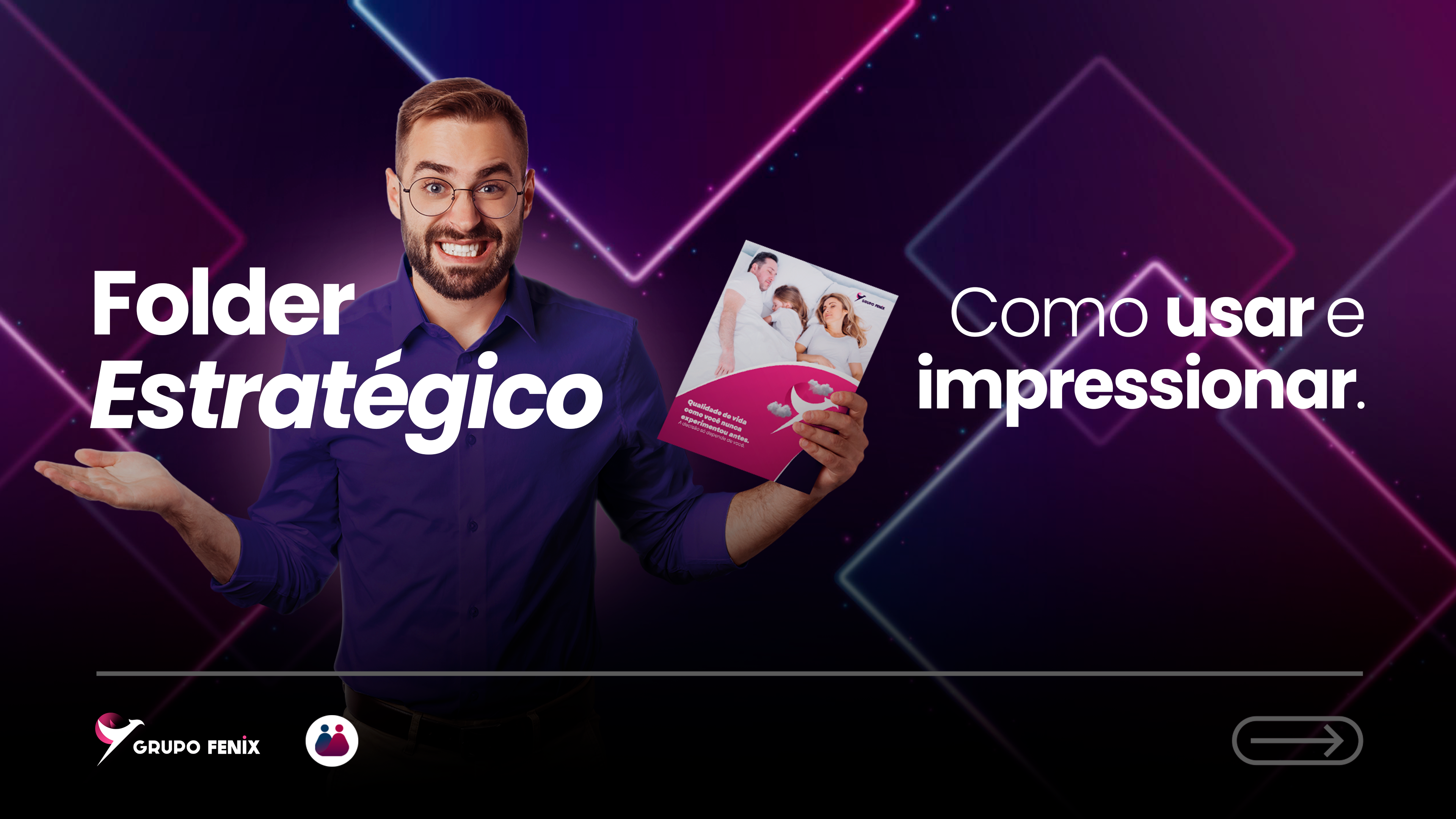 Folder estratégico: como usar e impressionar