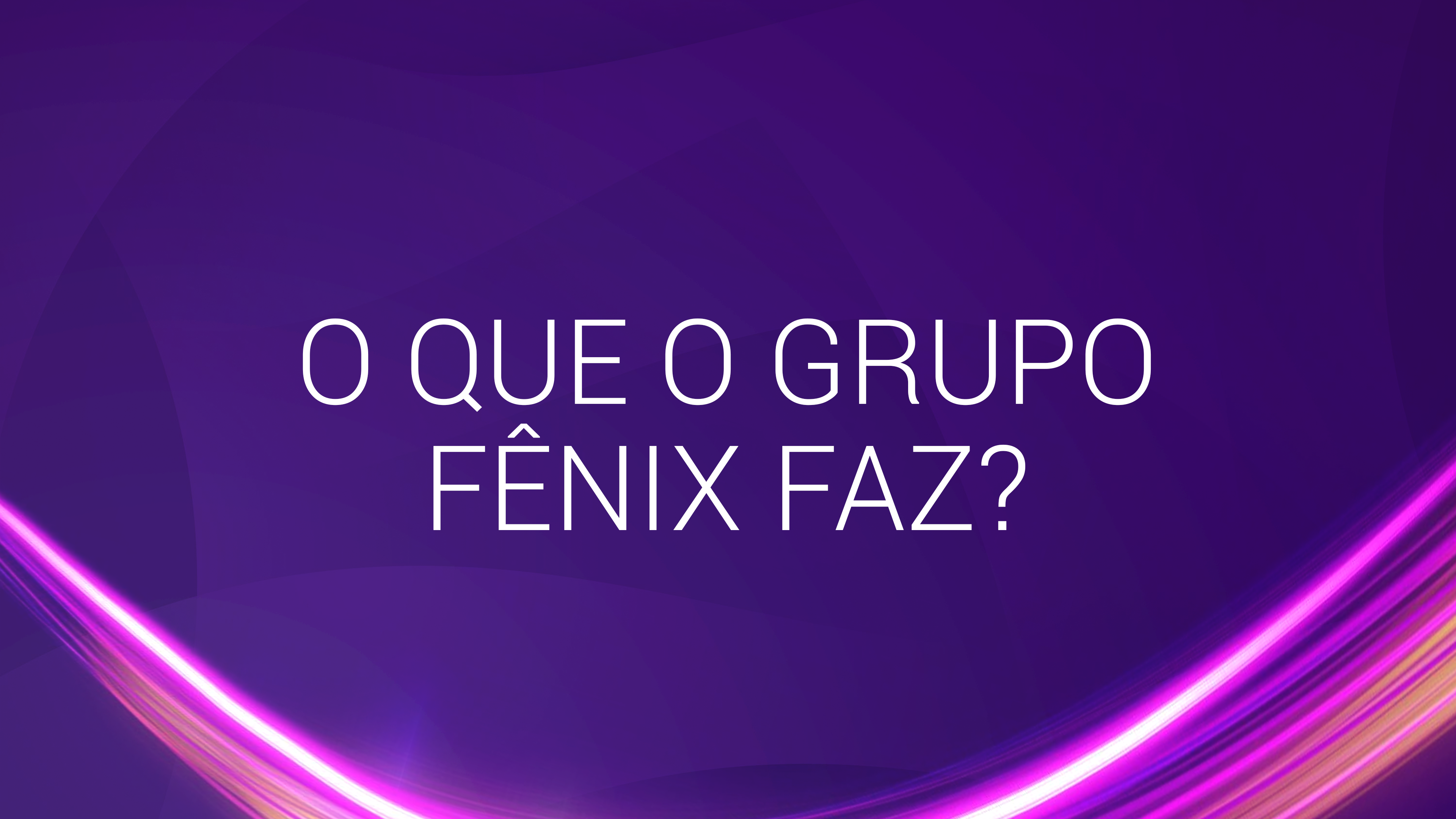 3. O que o Grupo Fênix faz