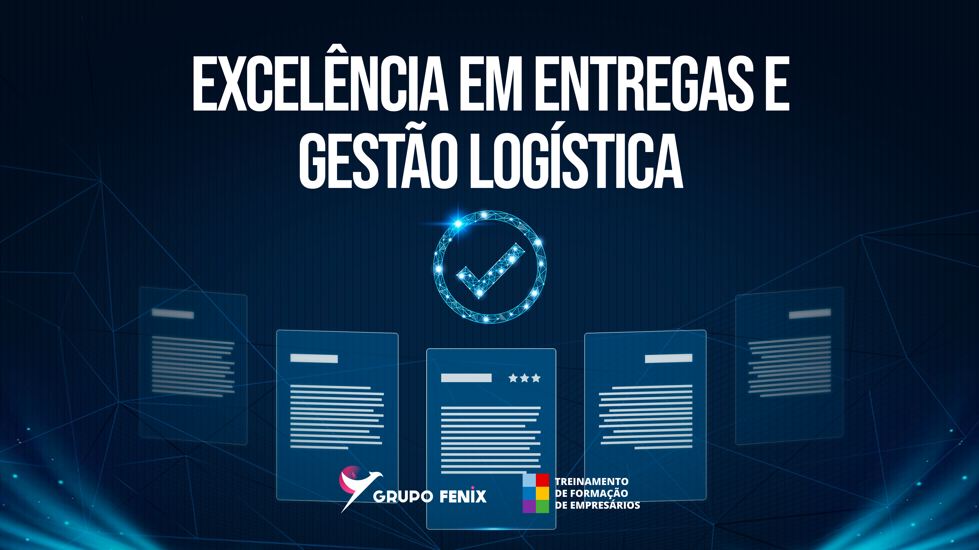Excelência em entregas e gestão logística