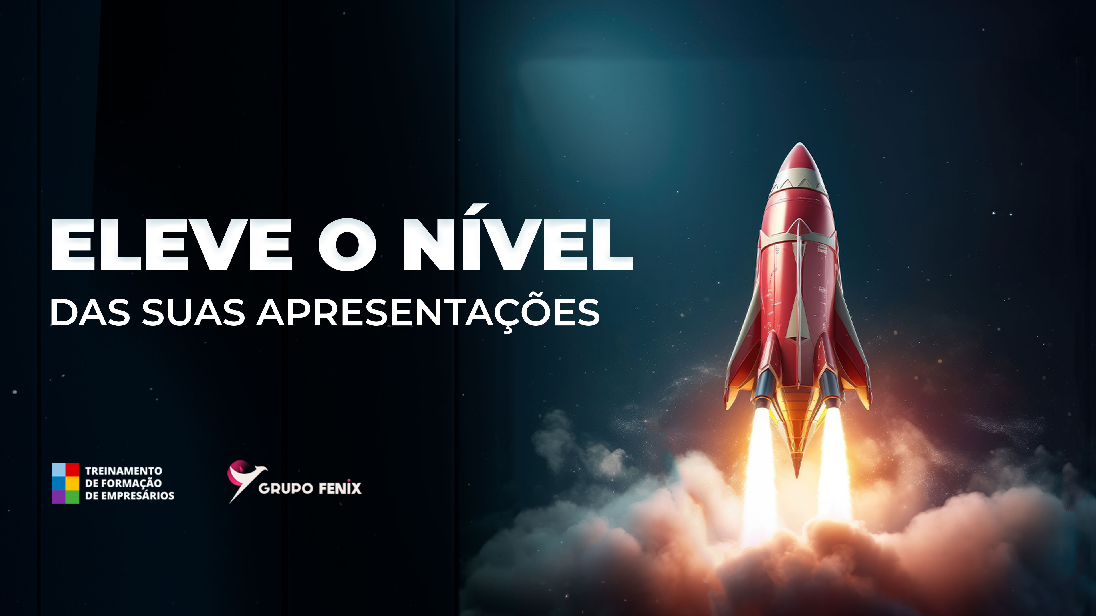 Eleve o nível da sua apresentação.