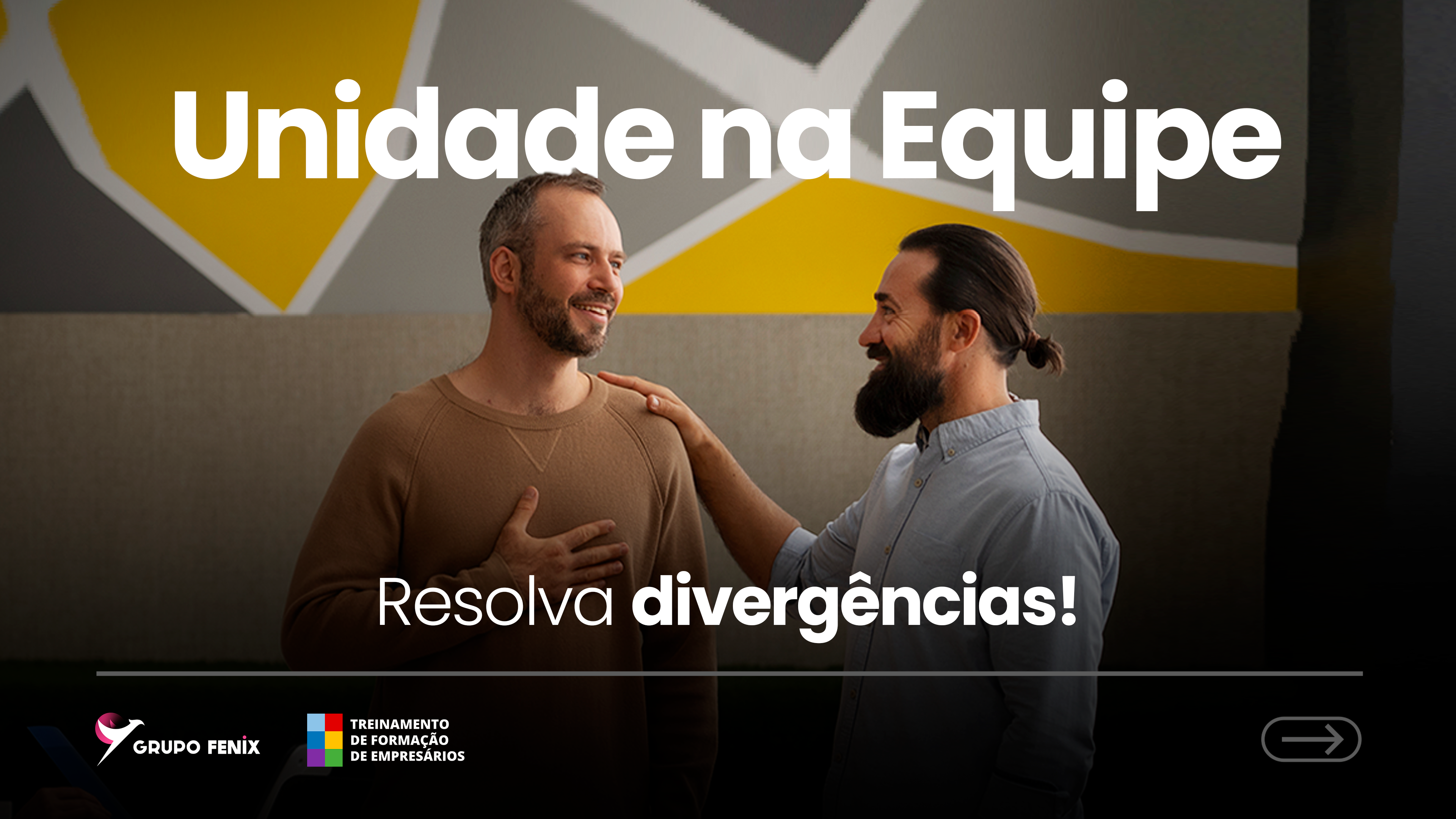 Unidade na equipe: resolva divergências
