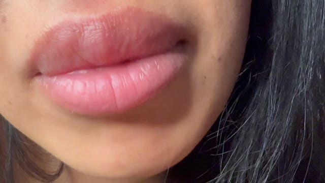 Giantess licks you all the way