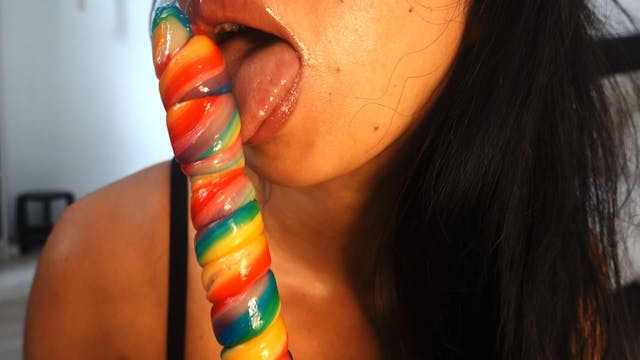 Sometimes I am longing for a hard long lollipop