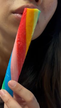 I. suck this lollipop like I am licking your cock
