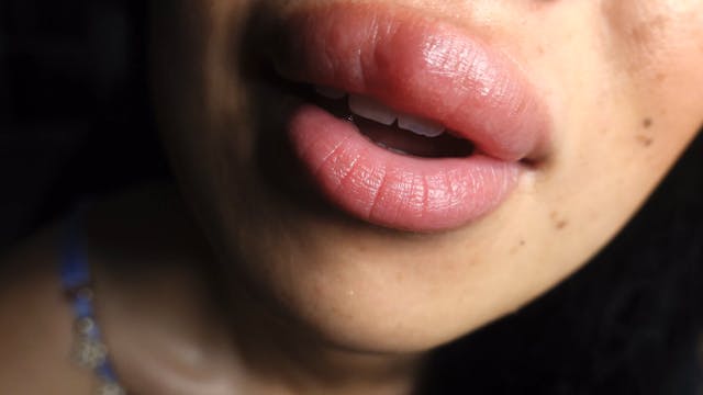 Kiss your whole face with my wet drooling lips