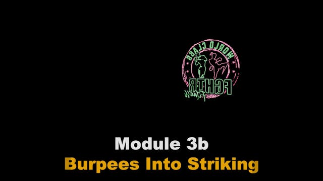 Burpees Into Striking
