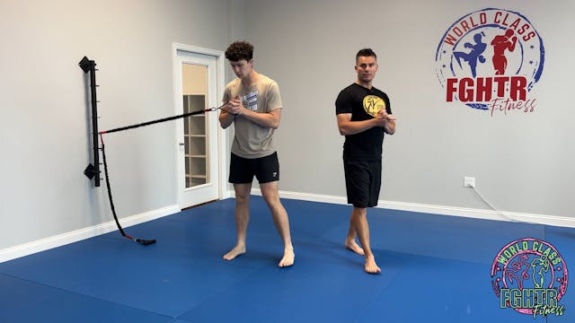 Single Leg Paloff Press