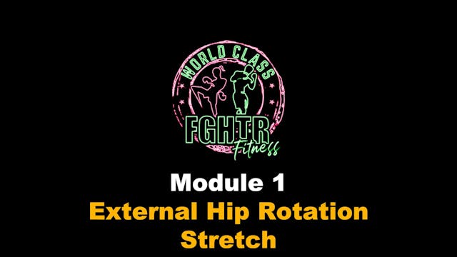 External Hip Roation Stretch