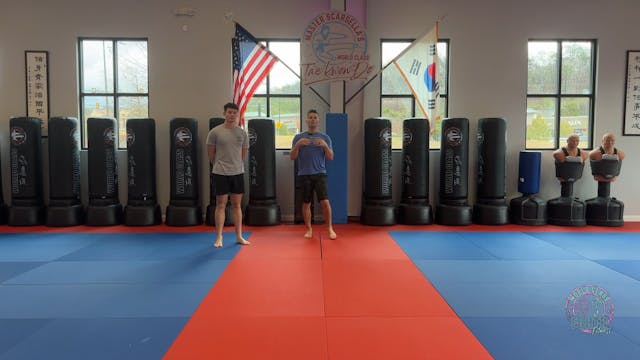 Low Plank With Toe Taps