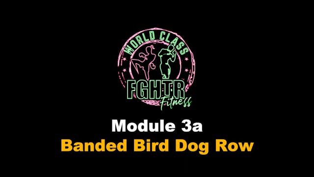 Banded Bird Dog Row
