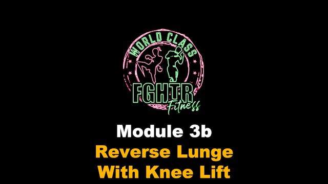 Reverse Lunge With Knee Lift