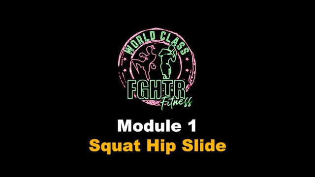 Squat Hip Slide