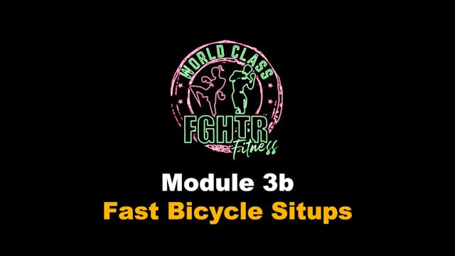 Fast Bicycle Situps