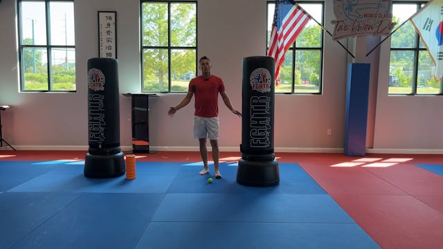 Feet Mobility Ball Rolling