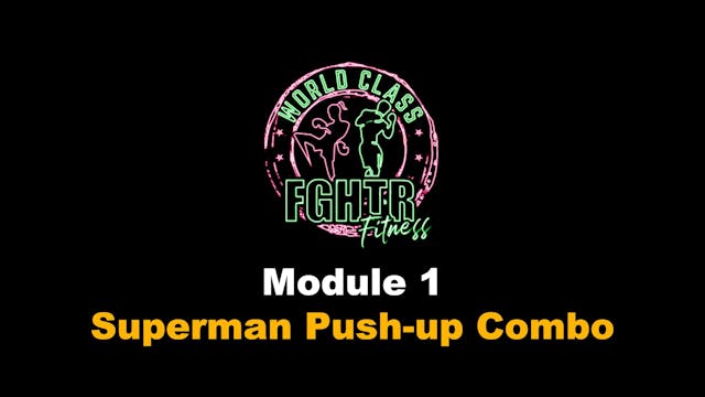 Superman Push-up Combo
