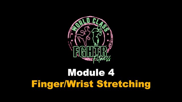 Finger/Wrist Stretching