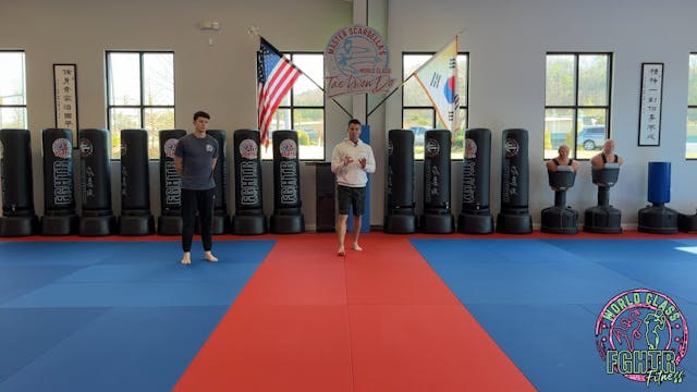 Standing Crunch Twist