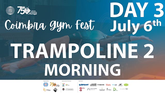 TRAMPOLINE | CGF 2025 | Trampoline 2 | Day 3 | Morning