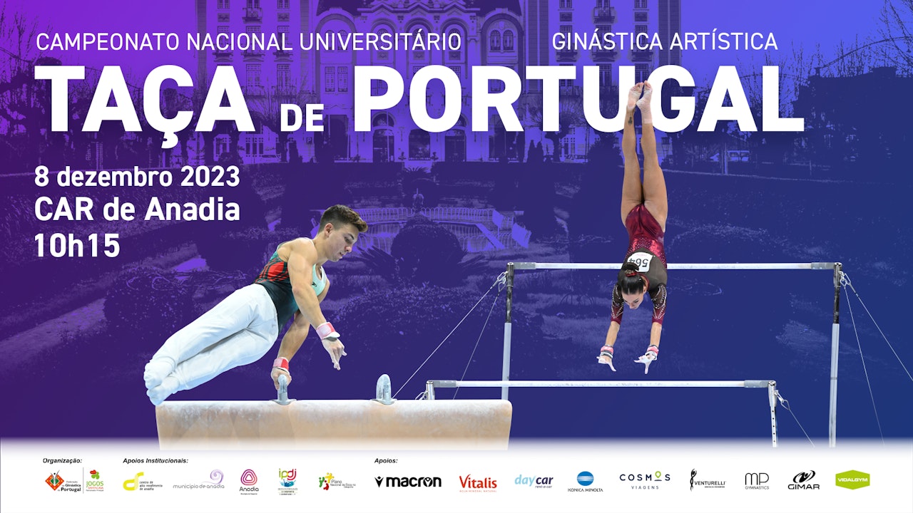 Artística Feminina e Artística Masculina | Taça de Portugal e CN Universitário