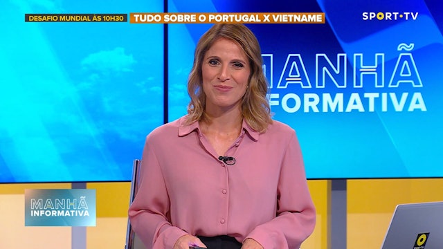 Entrevista Luís Arrais | Sport TV | Manhã Informativa