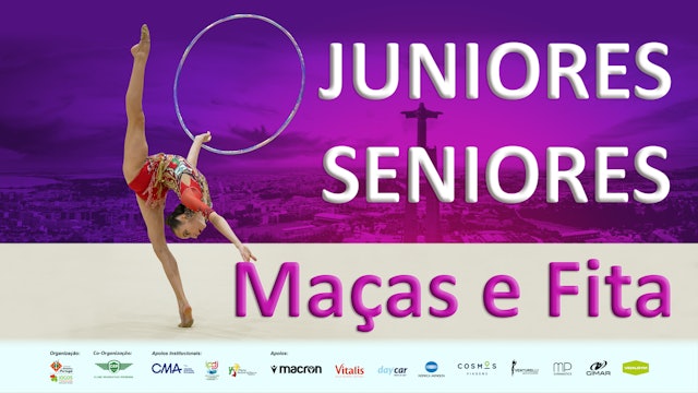 Rítmica | Taça de Portugal 2024 | Juniores e Seniores | Maças e Fita