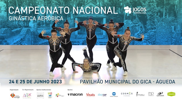 Aeróbica | Campeonato Nacional Infantis e 1ª Divisão 2023 | Domingo Tarde