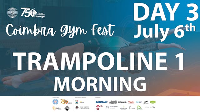 TRAMPOLINE | CGF 2025 | Trampoline 1 | Day 3 | Morning