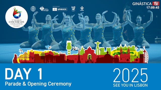 GfA | World Gym for Life 2025 | Day 1 | Parade & Opening Ceremony